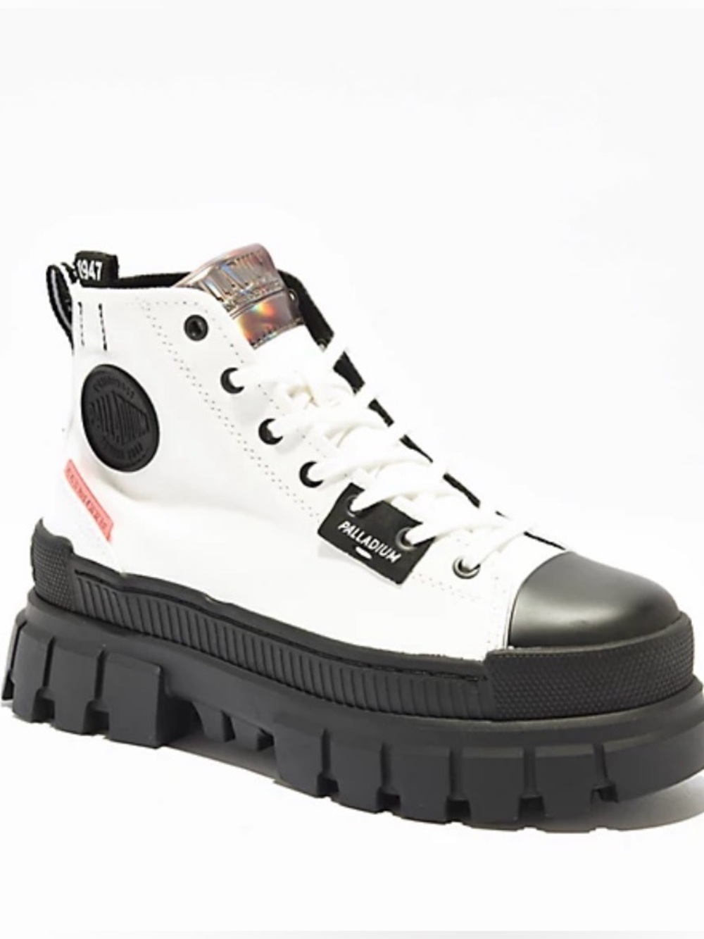 Palladium Revolt Hi TX platform combat boots Size 8 NWT NIB